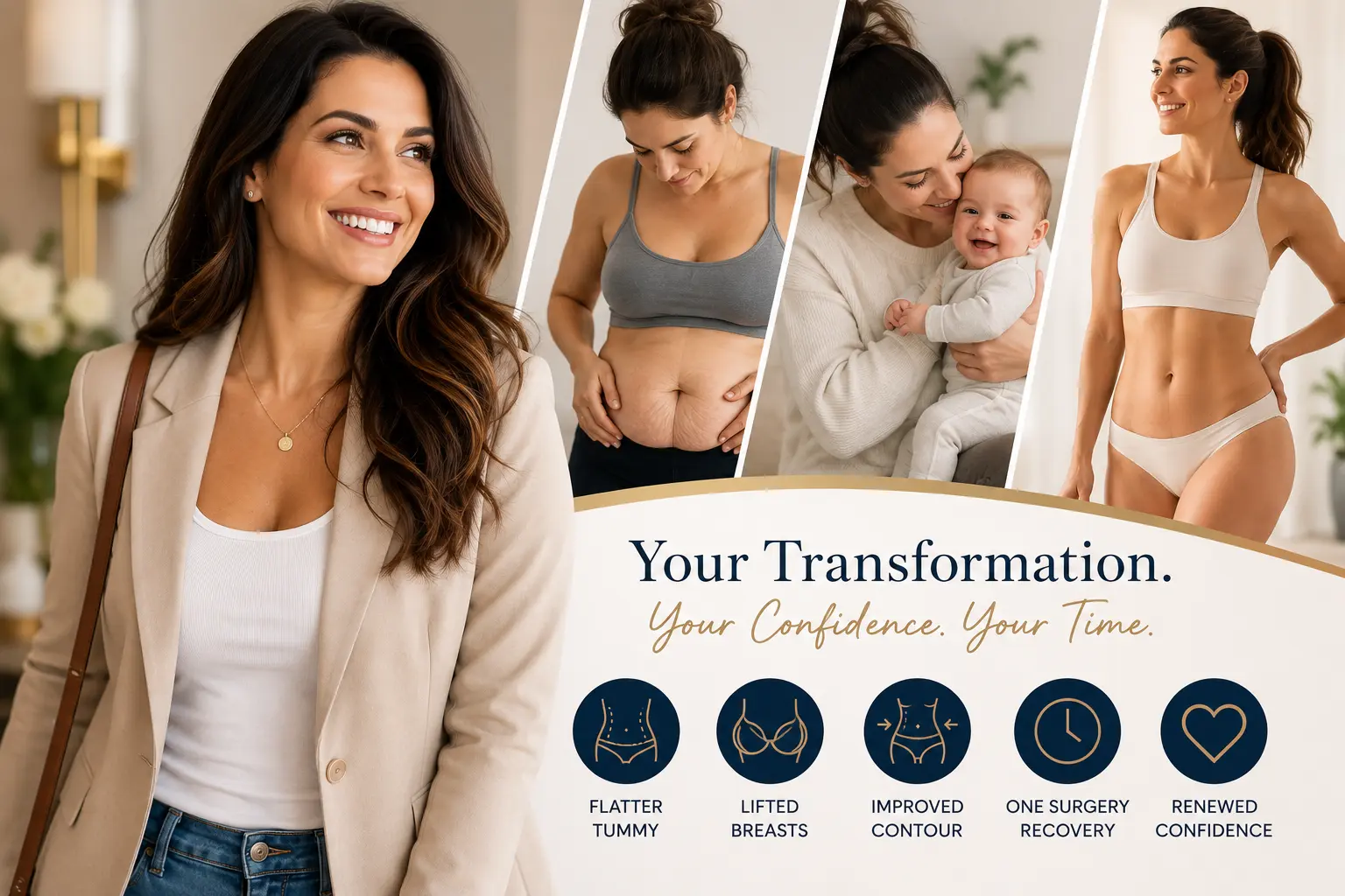mommy makeover plastic surgery guides, tips, risks, costs